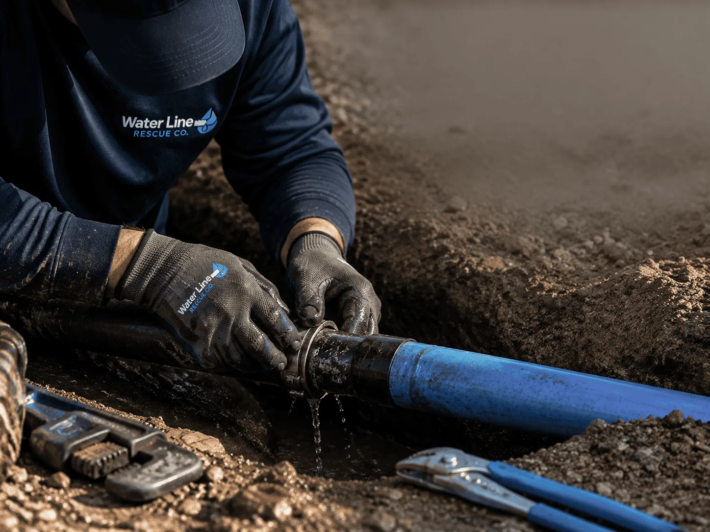 Why choose Water Line Repair in Hinton, OK